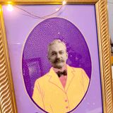 Vintage frame and photo