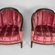Salon Art Déco par Paul Follot en velours rose , circa 1920