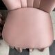 Suite de 2 chaises roses 1960