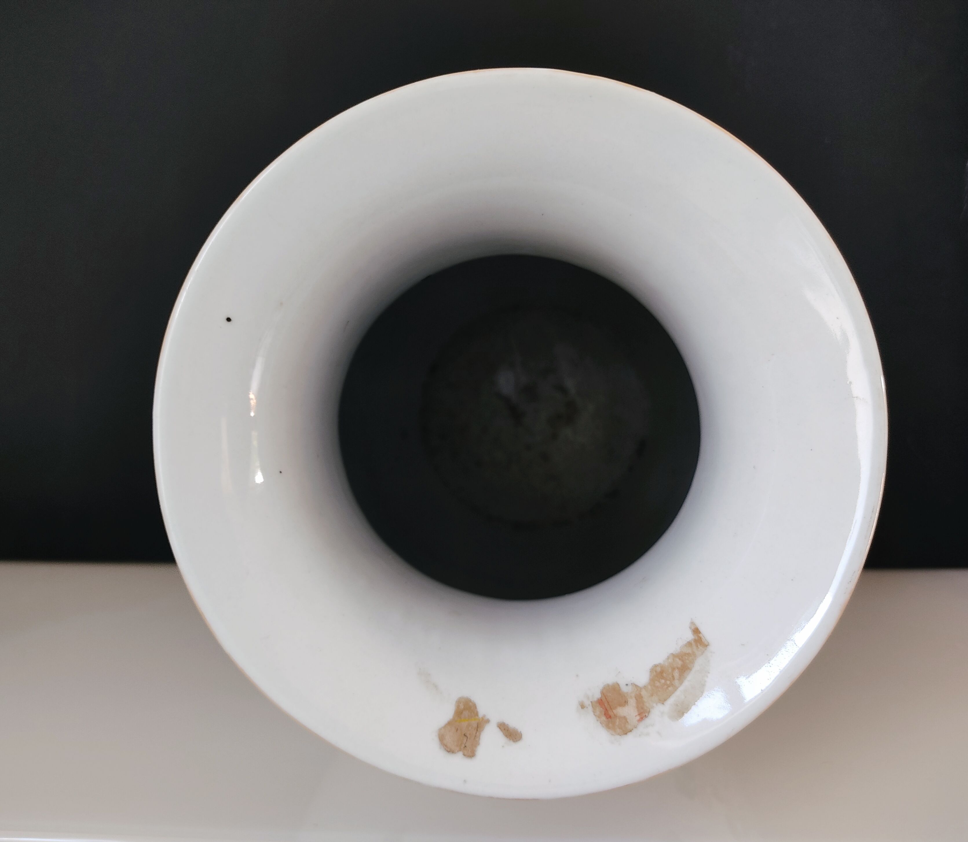 Chinese vase porcelain decoration characters