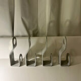 Lot de 4 patères – Étienne Fermigier – 1967 – Design français – Très b