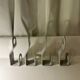 Set of 4 coat hooks – Étienne Fermigier – 1967 – French design – Very good