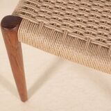 4x Niels O. Møller Dining Chair Model 75 in Teak, 1960s Denmark