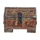 Neoghotic box carved wood inspiration renaissance xx eme polychrome