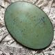 Large oval metal tray in the Napoleon III style, 1960s