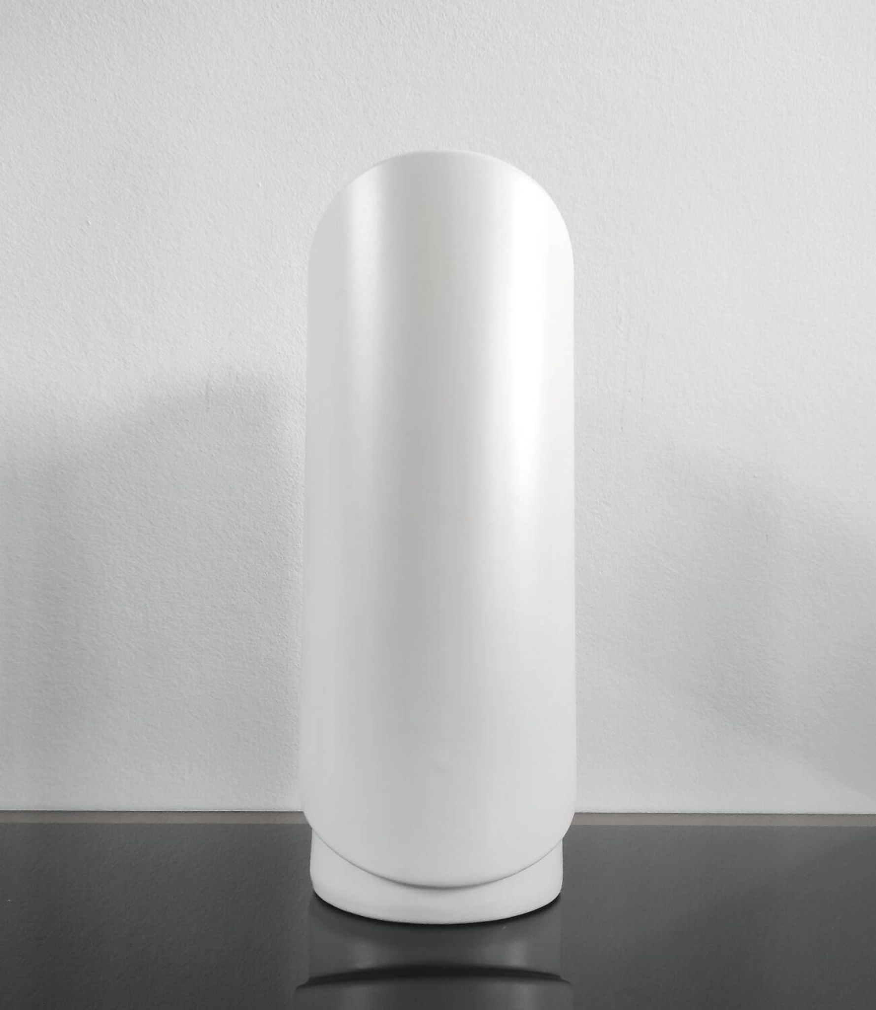 Vase moderniste en céramique blanche – Design Jeroen Bechtold