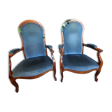 Voltaire armchairs