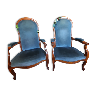 Voltaire armchairs