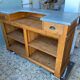 Zinc bar counter