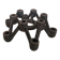 Modernist Japanese cast iron candlestick