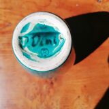 Turquoise and cobalt vase