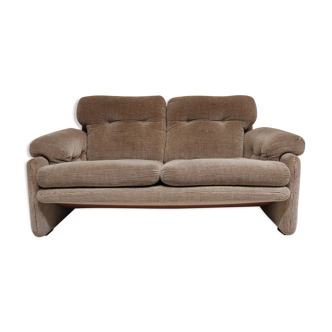 Two seater coronado sofa by Afra & Tobia Scarpa for B&B Italia