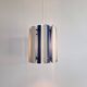 Rare suspension 'Mexico' bleue et blanche par Yki Nummi pour Orno, 1960