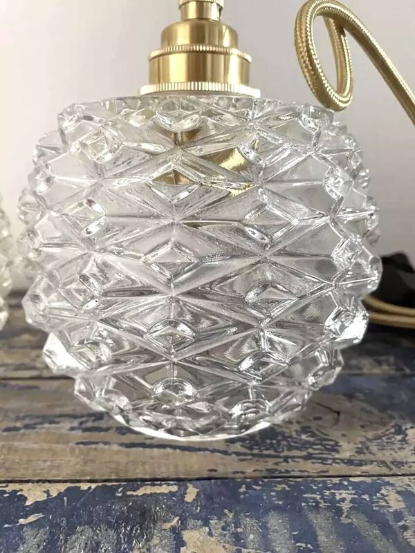 Lot de deux baladeuses vintage pomme de pin