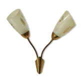 Wall lamp hollywood regency gold, 70s