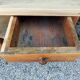 Solid wood table