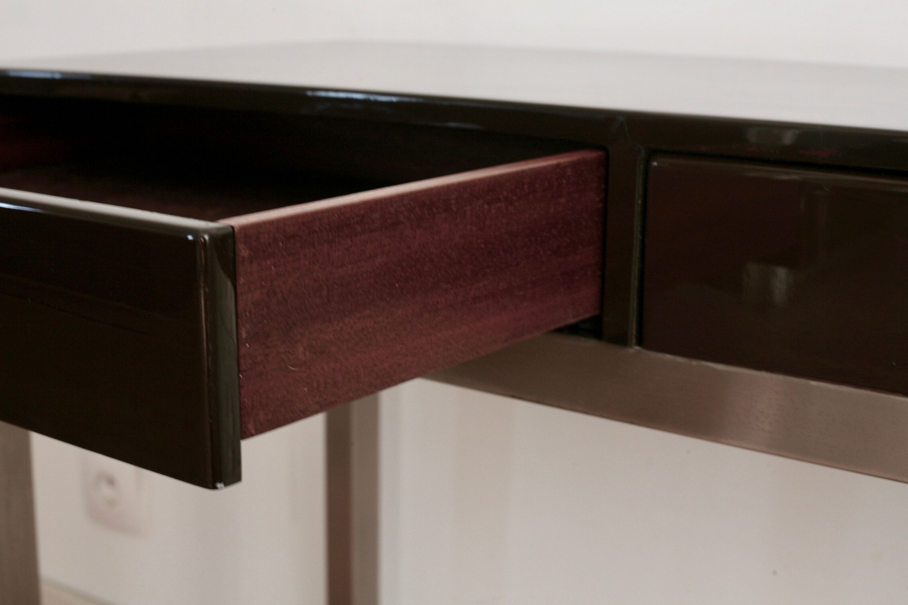 Console by Guy Lefèvre, Maison jansen, circa 1970