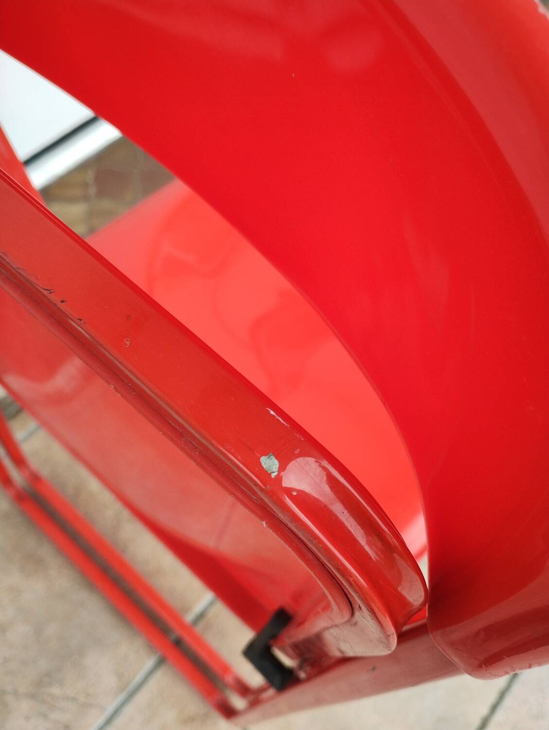 Pair of Italian folding chairs