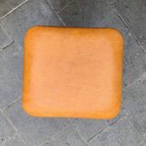 Vintage step stool in Skai and chrome metal - Hailo Klettermax