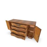 Italian Art deco walnut sideboard
