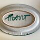 Dish by Robert Picault signed in full XXL 1960