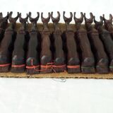 12 wooden knife holders