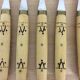 Nontron cutlery 12 knives 12 forks 6 wooden and stainless steel spoons
