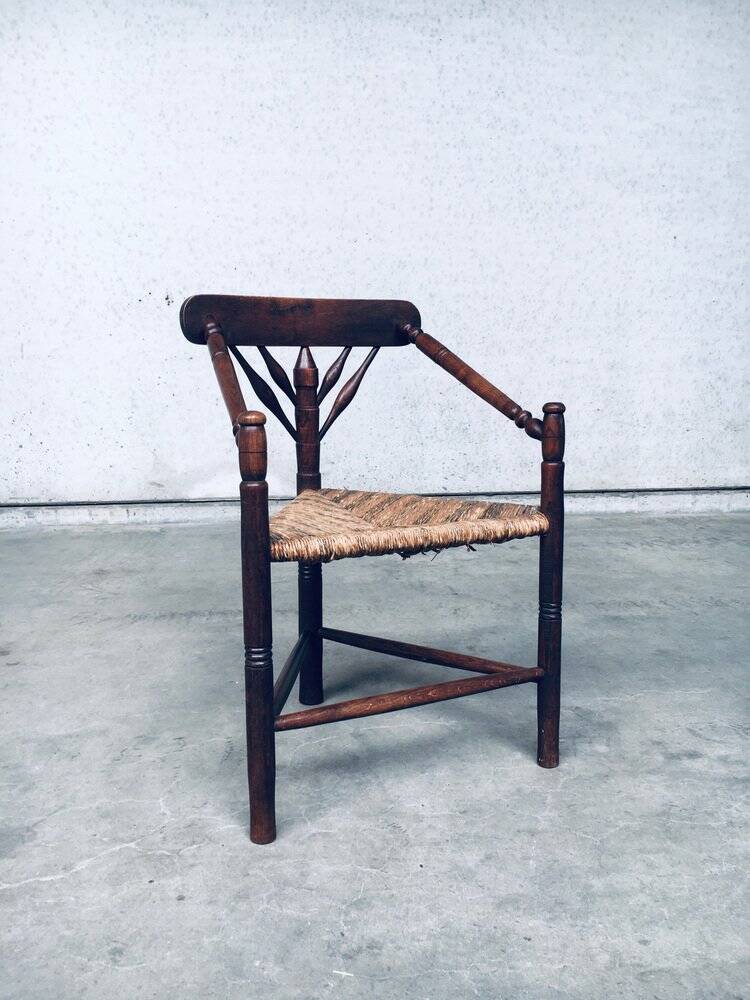 3-Legged Side Chair Model Monk, 1930s