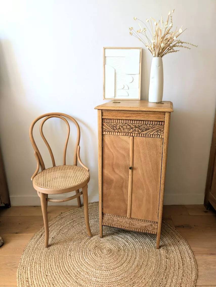 Art Deco oak sideboard