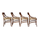 Mid-Century Modern Cavatorta Wood Dining Chairs, Italy 1960s