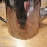 silver-plated teapot