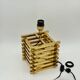 Rare Vintage Brass Lamp 'Spiga' Tronconi, 1960s