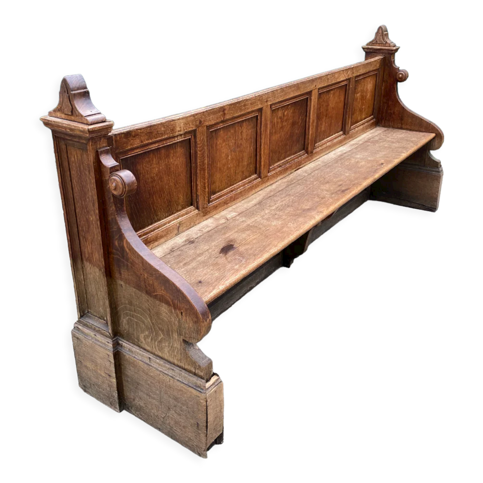 Old church pew