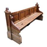 Old church pew