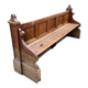 Banc d’église ancien