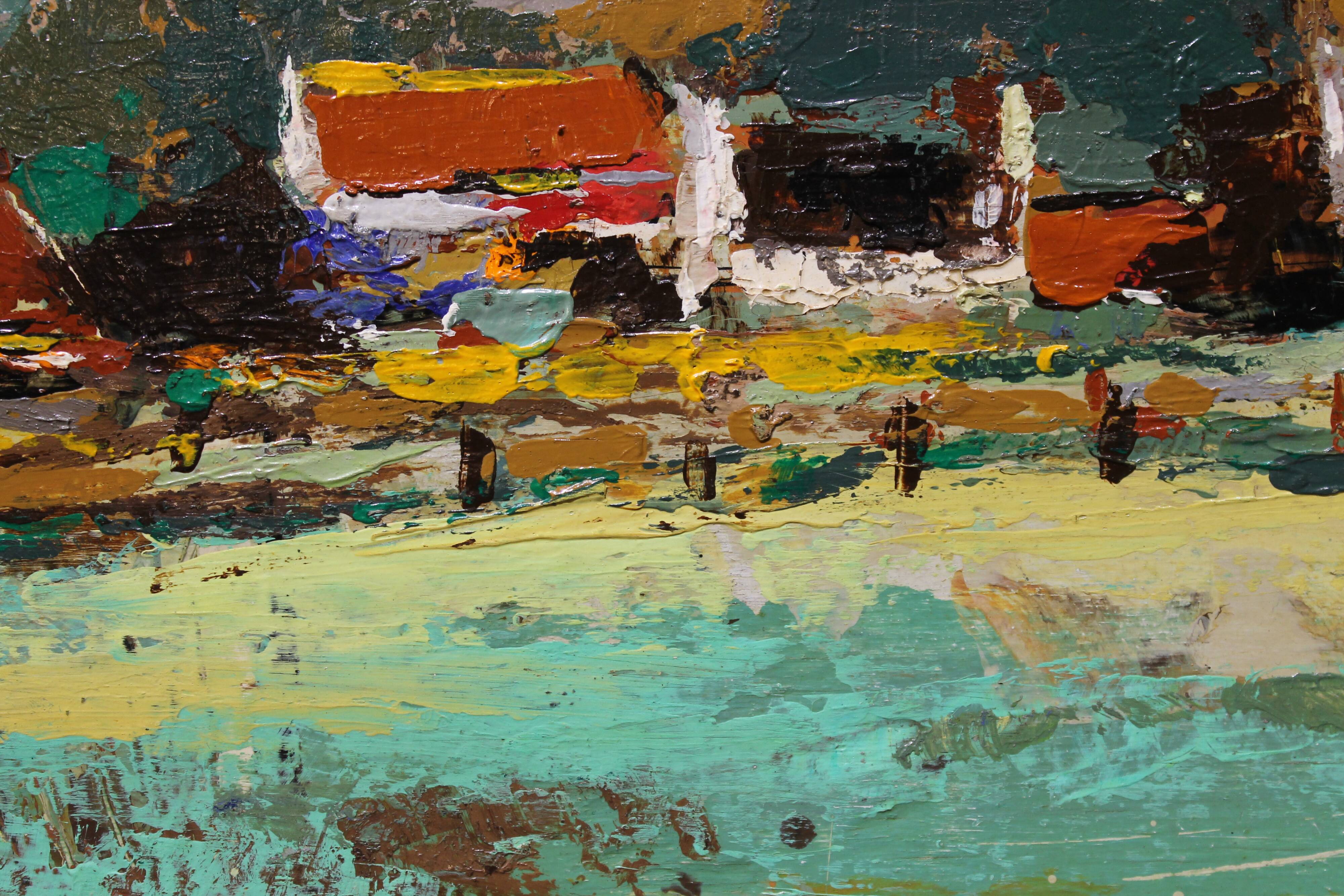 Landscape painting by Jos Fred Smith