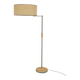 vintage floor lamp large round shade
