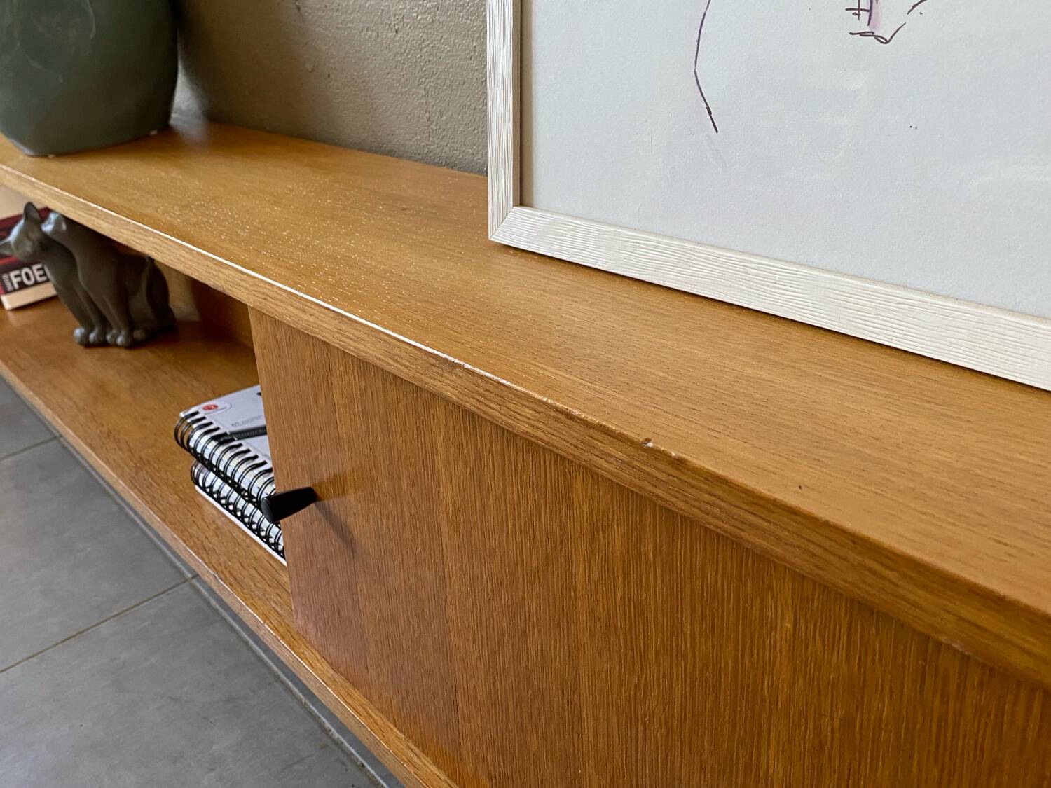 Low vintage sideboard (shallow)