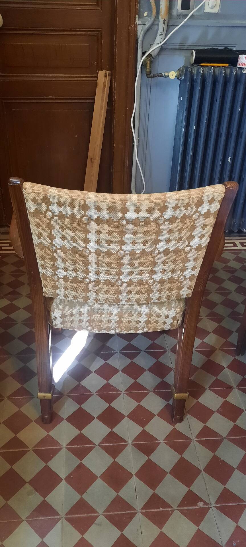Pair of Bow Wood bridge armchairs