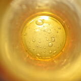 Champagne decanter/Champagne soup in blown glass