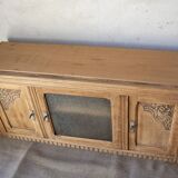 buffet sideboard solid oak Art Deco