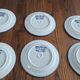 Set of six dessert plates Arabia Finland Peter Winquist
