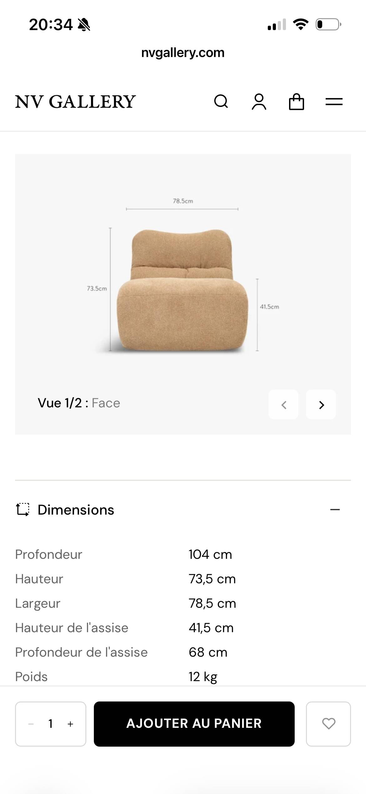 Canapé