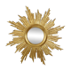 Deknudt Sunburst Sun Mirror Gilded Wood Sixties 69cm