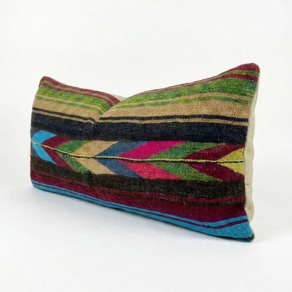 Vintage kilim cushion cover 41x124 cm