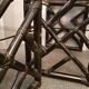 Italian sofa ends, Dalvera, rattan, 80s