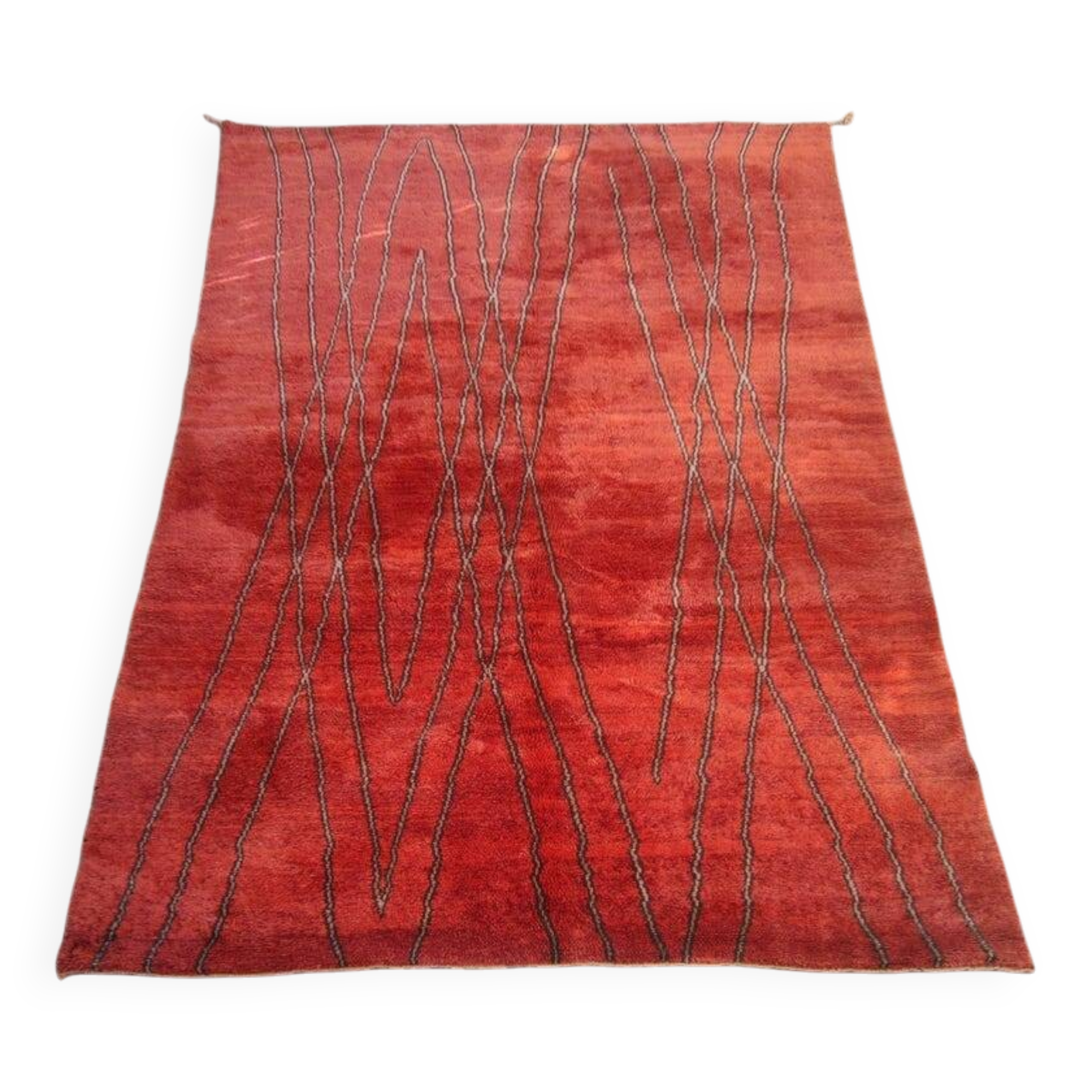 Mrirt rug, Moroccan Beni Ourain rug 150/250cm