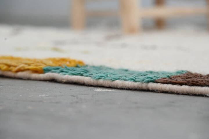 Tapis bérbere fait main traditionnelle 250cmx150cm