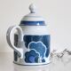 Villeroy and Boch teapot, Cloud model, vintage