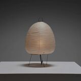 Rare early 1A Akari table lamp by Isamu Noguchi for Ozeki, Japan 1950s